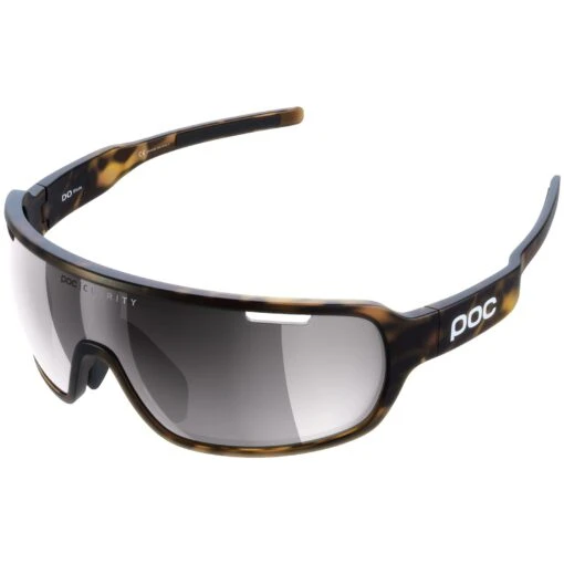 POC DO Blade Glasses - Mirror Lens - Tortoise Brown / Silver -Comfortable Sportswear 347629 00 d 741486