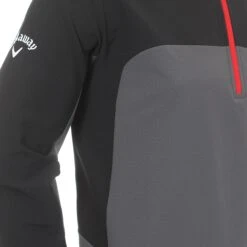 Callaway Golf Stormfleece Lite Pullover -Comfortable Sportswear Callaway Golf Stormfleece Lite Pullover CGRFB008 Caviar 002 3 scaled