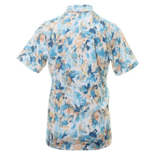 Callaway Golf X-Ray Floral Print Polo -Comfortable Sportswear Callaway Golf X Ray Floral Print Polo CGKSD095 100 2 scaled