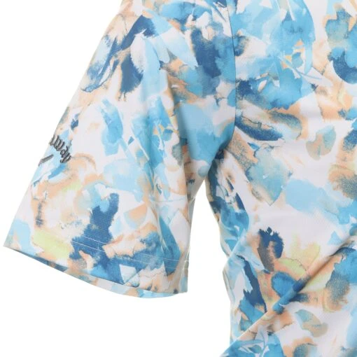 Callaway Golf X-Ray Floral Print Polo -Comfortable Sportswear Callaway Golf X Ray Floral Print Polo CGKSD095 100 3 scaled