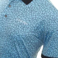 Calvin Klein Golf Fracture Shirt -Comfortable Sportswear Calvin Klein Golf Fracture Shirt CKMS23755 Boy Blue 3 scaled