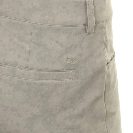 Calvin Klein Golf Printed Genius Shorts -Comfortable Sportswear Calvin Klein Golf Printed Genius Short CKMS23764 C.Green 3 scaled