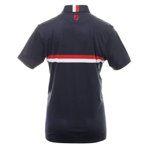 FootJoy Double Chest Band Pique Golf Shirt -Comfortable Sportswear FootJoy Double Chest Band Pique Golf Shirt 88440 2 scaled