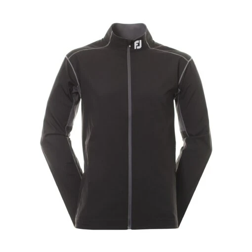 FootJoy FJ Full Zip Windshirt -Comfortable Sportswear FootJoyFJFullZipWindshirt84497Black1