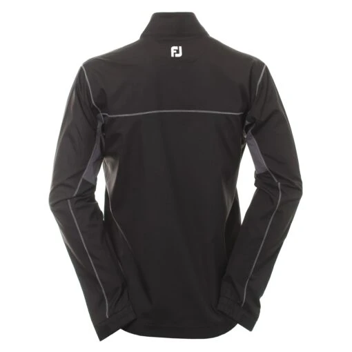 FootJoy FJ Full Zip Windshirt -Comfortable Sportswear FootJoyFJFullZipWindshirt84497Black3 scaled
