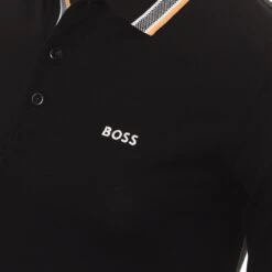 BOSS Plisy LS Polo Shirt -Comfortable Sportswear Hugo BOSS Plisy LS Polo Shirt FW22 50469108 003 3 scaled