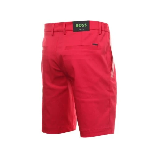 BOSS S-Liem Chino Shorts -Comfortable Sportswear Hugo BOSS S Liem Chino Shorts 50472340 Bright Pink 673 2 scaled