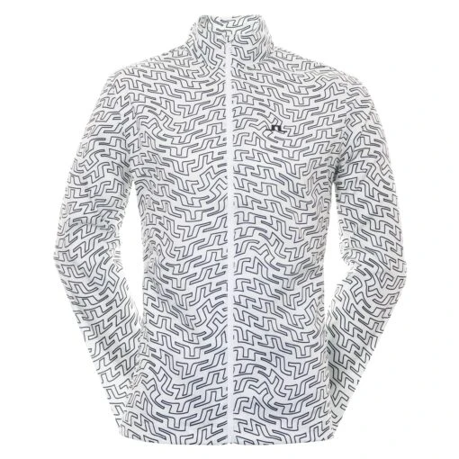 J.Lindeberg Golf Ash Light Print Packable Jacket -Comfortable Sportswear J.Lindeberg Golf Ash Light Print Packable Jacket GMOW08118 A035 1 scaled