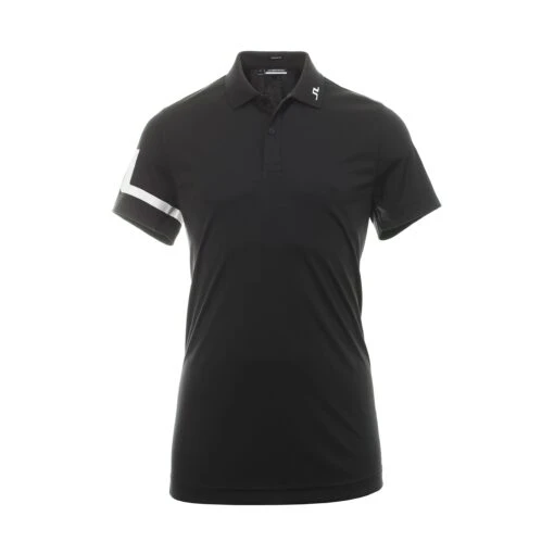 J.Lindeberg Golf Heath Polo Shirt -Comfortable Sportswear J.Lindeberg Golf Heath Polo Shirt GMJT06335 9999 1