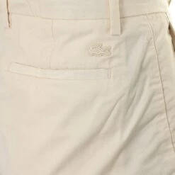 Lacoste Lightweight Chino Pants -Comfortable Sportswear Lacoste Lightweight Chino Pants HH1053 Natural 056 3 scaled
