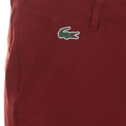 Lacoste Stretch Tech Shorts -Comfortable Sportswear Lacoste Stretch Tech Short FH3764 Bordeaux ZS1 3 scaled