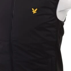 Lyle & Scott Golf Full Zip Gilet -Comfortable Sportswear Lyle Scott Golf Full Zip Gilet JK1380G Z865 3 scaled