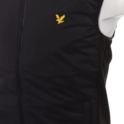 Lyle & Scott Golf Full Zip Gilet -Comfortable Sportswear Lyle Scott Golf Full Zip Gilet JK1380G Z865 3 scaled