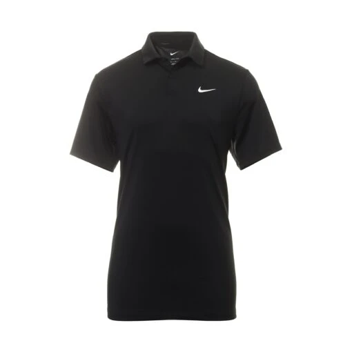 Nike Golf Dri-Fit Tour Solid Shirt -Comfortable Sportswear Nike Golf Dri Fit Tour Solid Shirt DR5298 010 1