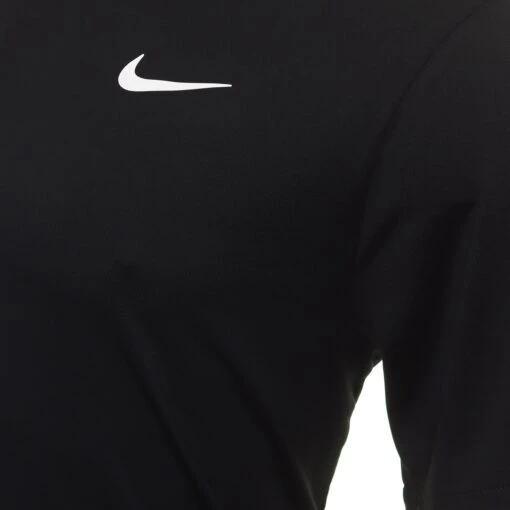 Nike Golf Dri-Fit Tour Solid Shirt -Comfortable Sportswear Nike Golf Dri Fit Tour Solid Shirt DR5298 010 3 scaled