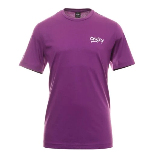 Oakley Golf 11 Frogs B1B Tee -Comfortable Sportswear Oakley Golf 11 Frogs B1B Tee 403150 Ultra Purple 89N 1 scaled