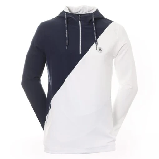 Original Penguin Golf Colour Block 1/4 Zip Wind Jacket -Comfortable Sportswear Original Penguin Golf Colour Block 1 4 Zip Wind Jacket OGJSD055 417 1 scaled