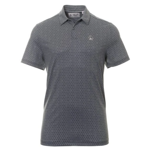 Original Penguin Golf Heritage Floral Geo Print Polo Shirt -Comfortable Sportswear Original Penguin Golf Heritage Floral Geo Print Polo Shirt OGKSD022 001 1 scaled
