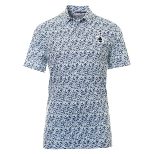 Original Penguin Golf Umbrella Novelty Print Polo Shirt -Comfortable Sportswear Original Penguin Golf Umbrella Novelty Print Polo Shirt OGKSD015 401 1 scaled