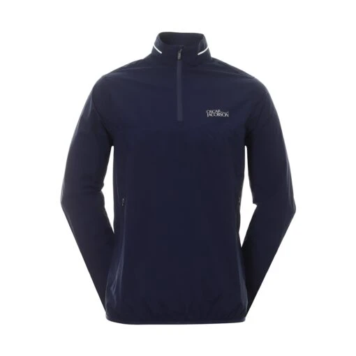 Oscar Jacobson Laguna 1/4 Zip Jacket -Comfortable Sportswear Oscar Jacobson Laguna 1 4 Zip Jacket OJTOP0165 Navy 1