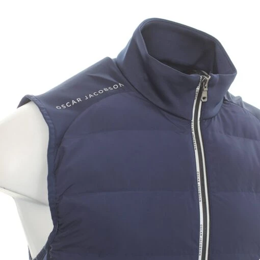 Oscar Jacobson Randal Body Warmer -Comfortable Sportswear Oscar Jacobson Randal Body Warmer OJTOP0034 Navy 3 scaled