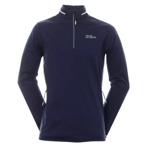 Oscar Jacobson Rolfe Tour Jacket -Comfortable Sportswear Oscar Jacobson Rolfe Tour Jacket OJTOP0090 Navy 1 scaled