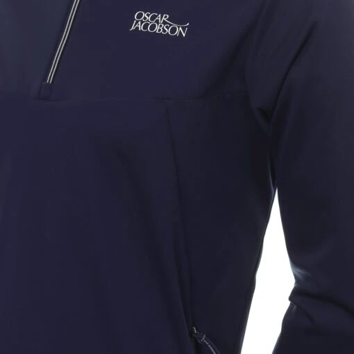 Oscar Jacobson Rolfe Tour Jacket -Comfortable Sportswear Oscar Jacobson Rolfe Tour Jacket OJTOP0090 Navy 3 scaled