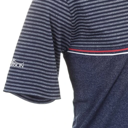 Oscar Jacobson Whitby Shirt -Comfortable Sportswear Oscar Jacobson Whitby Shirt OJTS0038 Navy 3 scaled