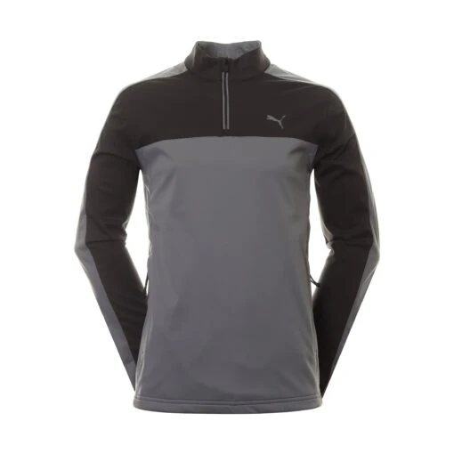 Puma Golf Momentum Woven 1/4 Zip -Comfortable Sportswear Puma Golf Momentum Woven 1 4 Zip 537468 01 1