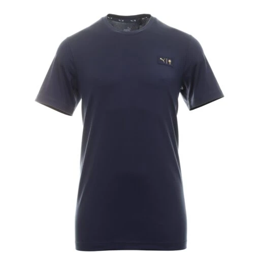 Puma Golf X PTC Tee -Comfortable Sportswear Puma Golf x PTC Tee 534087 Navy Blazer 02 1 scaled