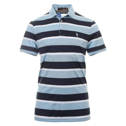 RLX Ralph Lauren Performance Block Stripe Polo Shirt -Comfortable Sportswear RLX Ralph Lauren Performance Block Stripe Polo Shirt 785899424 001 1 scaled
