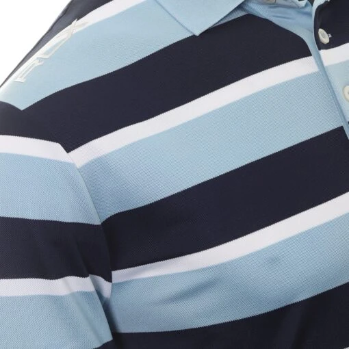 RLX Ralph Lauren Performance Block Stripe Polo Shirt -Comfortable Sportswear RLX Ralph Lauren Performance Block Stripe Polo Shirt 785899424 001 3 scaled