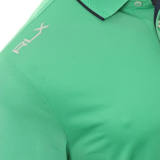 RLX Ralph Lauren Performance Tipped Polo Shirt -Comfortable Sportswear RLX Ralph Lauren Performance Tipped Polo Shirt 785899236 001 3 scaled
