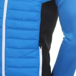 Sunderland Golf Zermatt Padded Jacket -Comfortable Sportswear Sunderland Golf Zermatt Padded Jacket Lightning Blue Black White 3 scaled