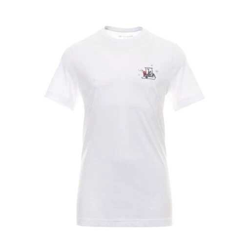 TravisMathew Danisher Tee Shirt -Comfortable Sportswear TravisMathew Danisher Tee Shirt 1MX377 White 1