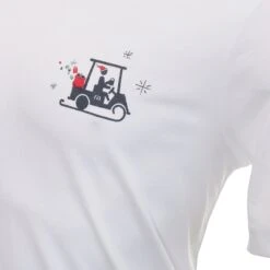 TravisMathew Danisher Tee Shirt -Comfortable Sportswear TravisMathew Danisher Tee Shirt 1MX377 White 3 scaled
