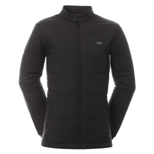 TravisMathew Interlude Filled Jacket -Comfortable Sportswear TravisMathewInterludeFilledJacket1MT003Black1 scaled