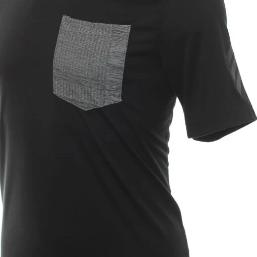 Adidas Golf Adicross Tartan Plaid Pocket Tee -Comfortable Sportswear adidas golf adicross tartan plaid pocket tee gh3383 2