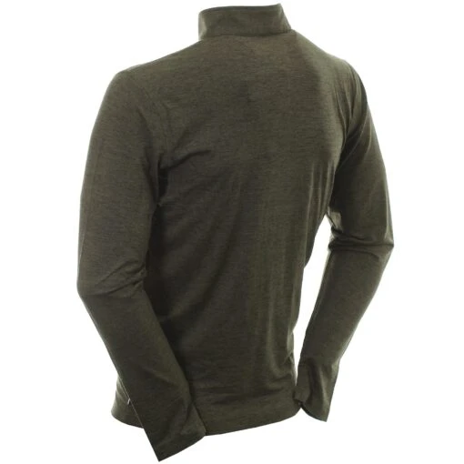 Calvin Klein Golf Newport Half Zip -Comfortable Sportswear calvin klein golf newport half zip c9355 olive 3