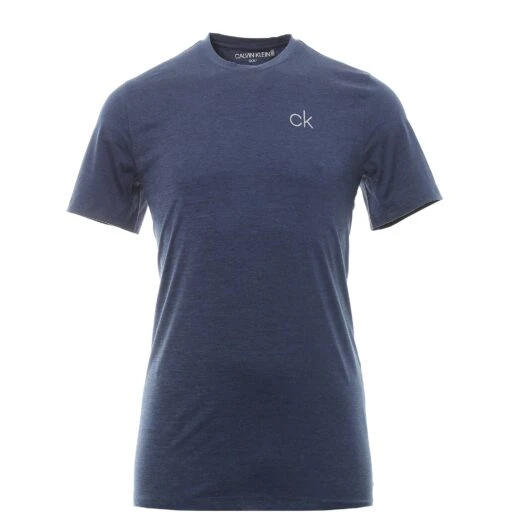 Calvin Klein Golf Newport Tee Shirt -Comfortable Sportswear calvin klein golf newport tee shirt c9354 navy 1 1