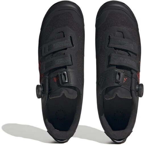 Five Ten Kestrel Boa Mountain Bike Shoes - Core Black / Red / Grey Six -Comfortable Sportswear five ten gw9431 kestrel boa core black red grey six 02 1434431