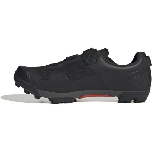 Five Ten Kestrel Boa Mountain Bike Shoes - Core Black / Red / Grey Six -Comfortable Sportswear five ten gw9431 kestrel boa core black red grey six 04 1434433