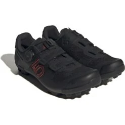 Five Ten Kestrel Boa Mountain Bike Shoes - Core Black / Red / Grey Six -Comfortable Sportswear five ten gw9431 kestrel boa core black red grey six 05 1434434