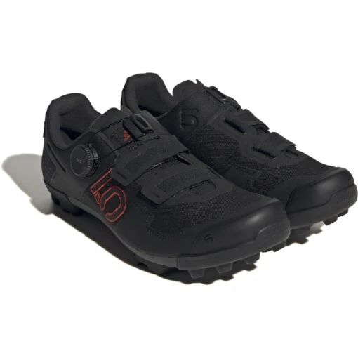Five Ten Kestrel Boa Mountain Bike Shoes - Core Black / Red / Grey Six -Comfortable Sportswear five ten gw9431 kestrel boa core black red grey six 05 1434434