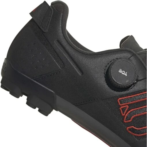 Five Ten Kestrel Boa Mountain Bike Shoes - Core Black / Red / Grey Six -Comfortable Sportswear five ten gw9431 kestrel boa core black red grey six 07 1434436