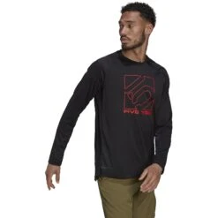 Five Ten Long Sleeve Jersey - Black -Comfortable Sportswear five ten hg1305 long sleeve jersey 04 1421359
