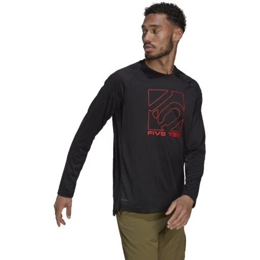 Five Ten Long Sleeve Jersey - Black -Comfortable Sportswear five ten hg1305 long sleeve jersey 04 1421359