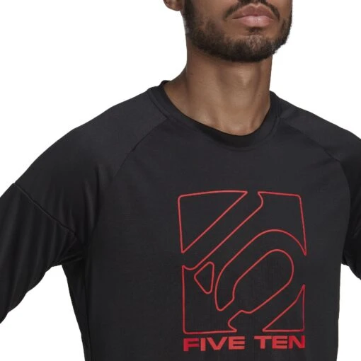 Five Ten Long Sleeve Jersey - Black -Comfortable Sportswear five ten hg1305 long sleeve jersey 05 1421360
