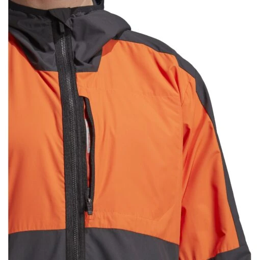 Five Ten Windbreaker - Semi Impact Orange / Black -Comfortable Sportswear five ten ht9611 wind breaker semi impact orange black 08 1441560