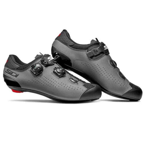 Sidi Genius 10 Mega Road Shoes - Black/grey -Comfortable Sportswear genius 10 mega 1134056